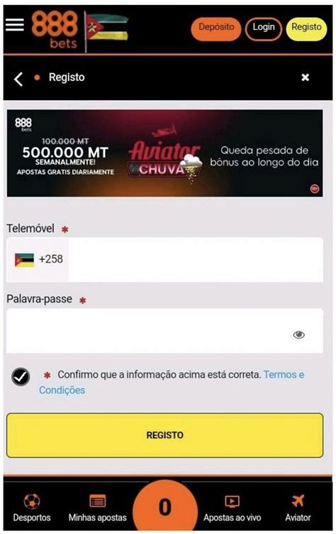 como se registar no 888bet|Guia 888bets Moçambique – Registre.